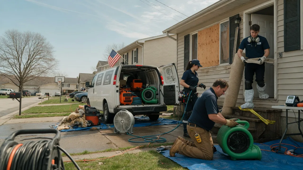 Water Damage Restoration in Spickard, MO near me